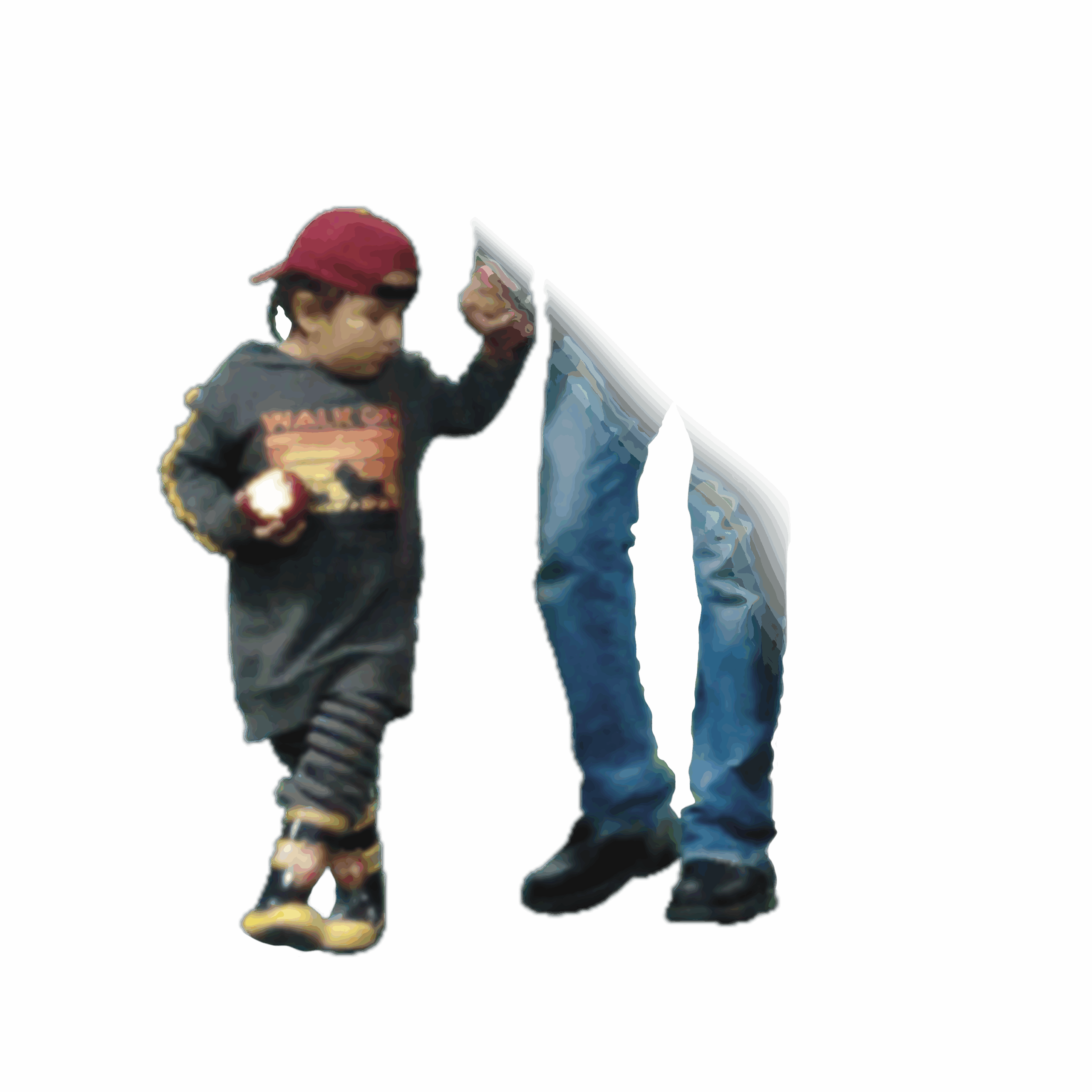 Boy+father fadeout